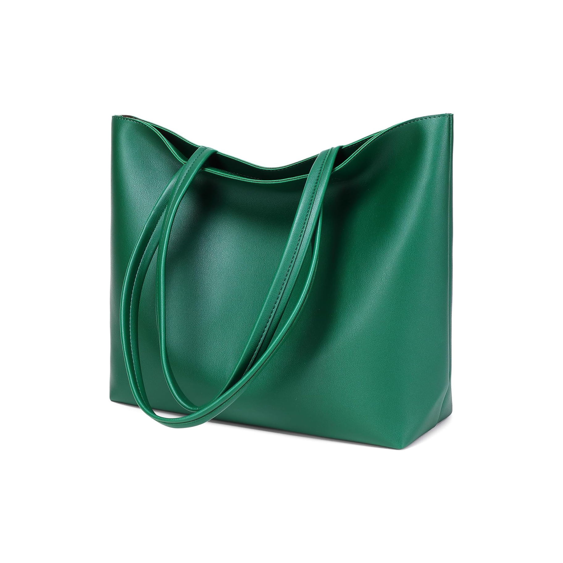 Tote Leather Bag - Green